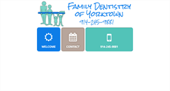 Desktop Screenshot of familydentistryofyorktown.com